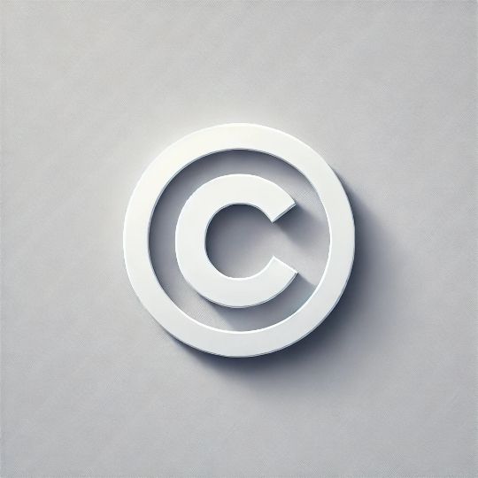 À qui appartient le copyright de la création? Illustration du contenu